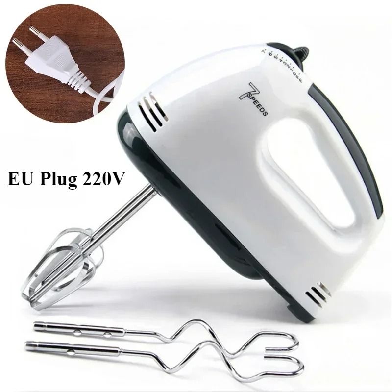 Handheld 7 Speed Electric Dough and Cream Mixer