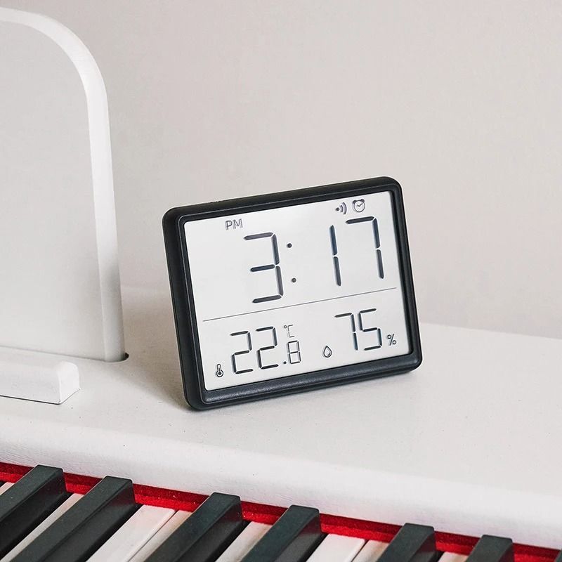 Ultra-Thin Digital LCD Alarm Clock