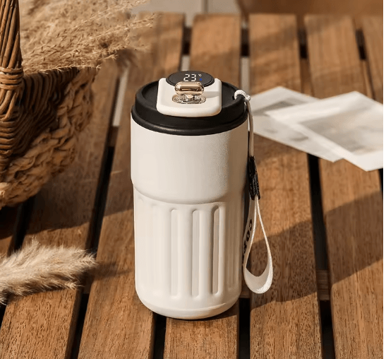 Smart Temperature Display Thermos Bottle Stainless Steel Vacuum Travel Mug
