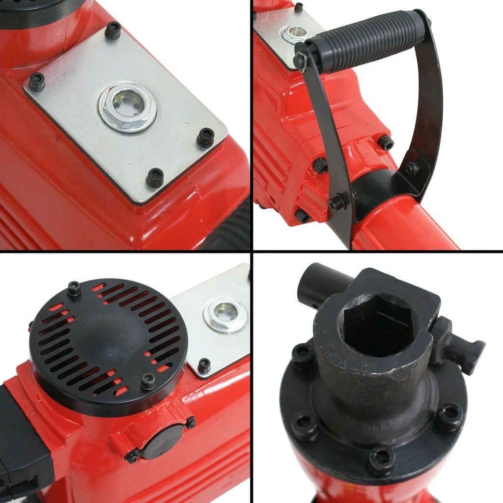 Heavy Duty Electric Demolition Jack Hammer with Case & Gloves