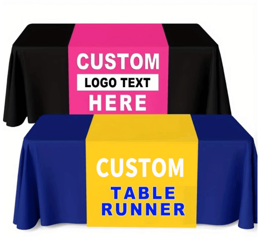 Customizable All-Season Table Runner – Personalized Custom Table Runner for Events & Home Decor
