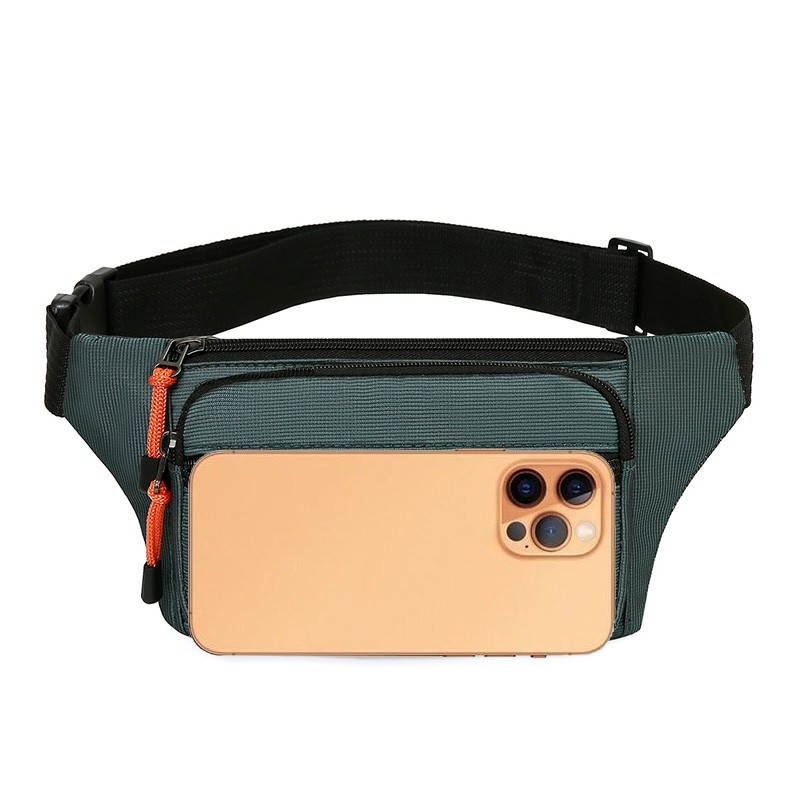 Men Waist Packs Waterproof Fashion Sling Crossbody Bag, Casual Running Chest Bag Fanny Pack Belt