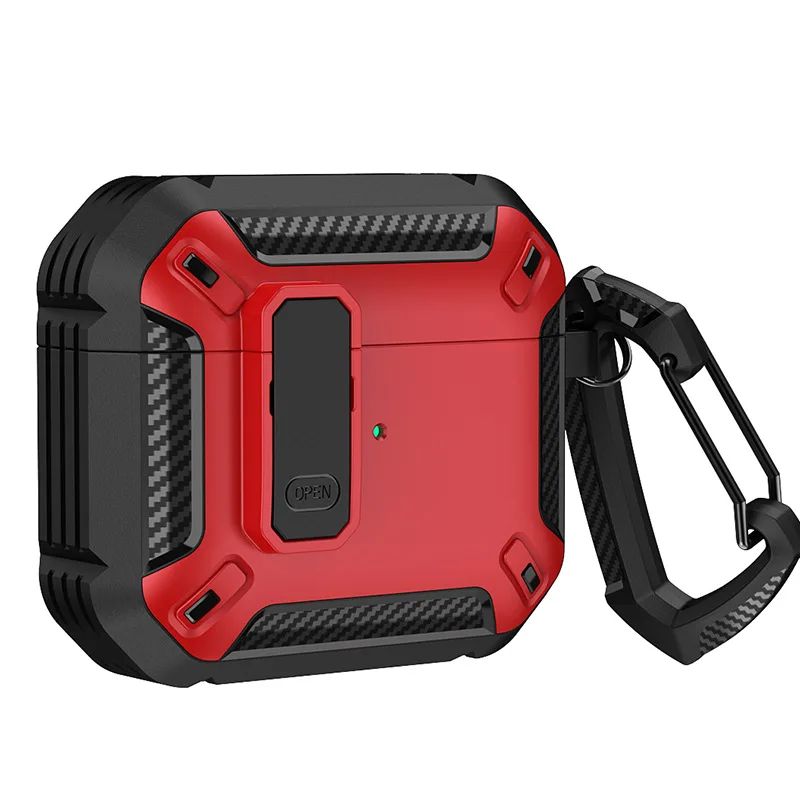 Luxury Shockproof AirPods Pro Case with Keychain