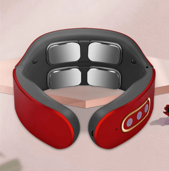 Electric Neck and Shoulder Massager with Pulse Therapy and Adjustable Modes
