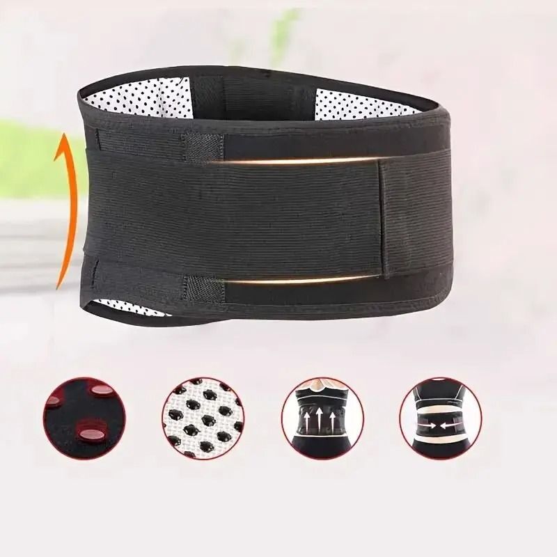Adjustable Self Heating Magnetic Lumbar Support Belt