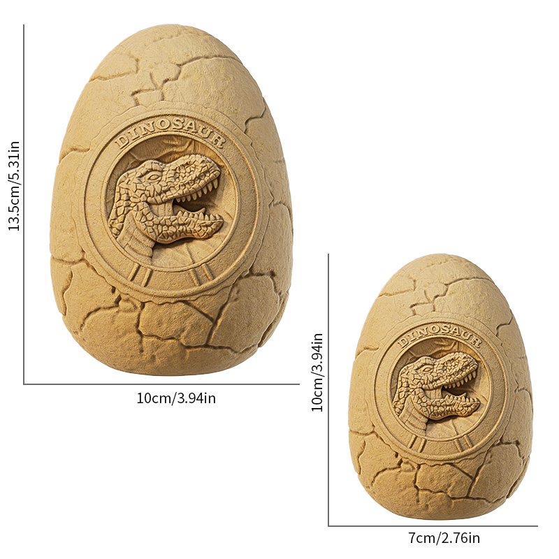 DIY Dinosaur Fossil Dig Kit Kids Archaeology Dig Toy with Dinosaur Egg Excavation