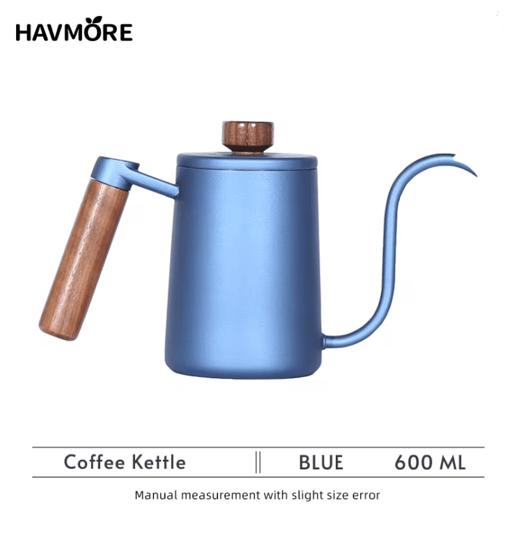 PrecisionFlow Stainless Steel Gooseneck Coffee Kettle