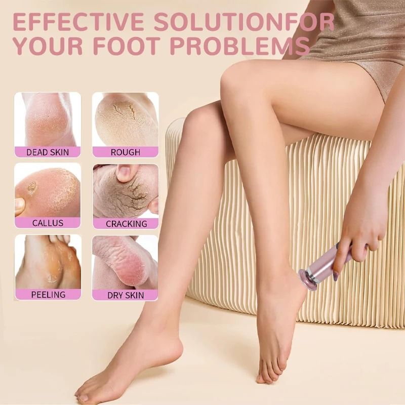 2-in-1 Precision Electric Callus Remover & Nail Polisher