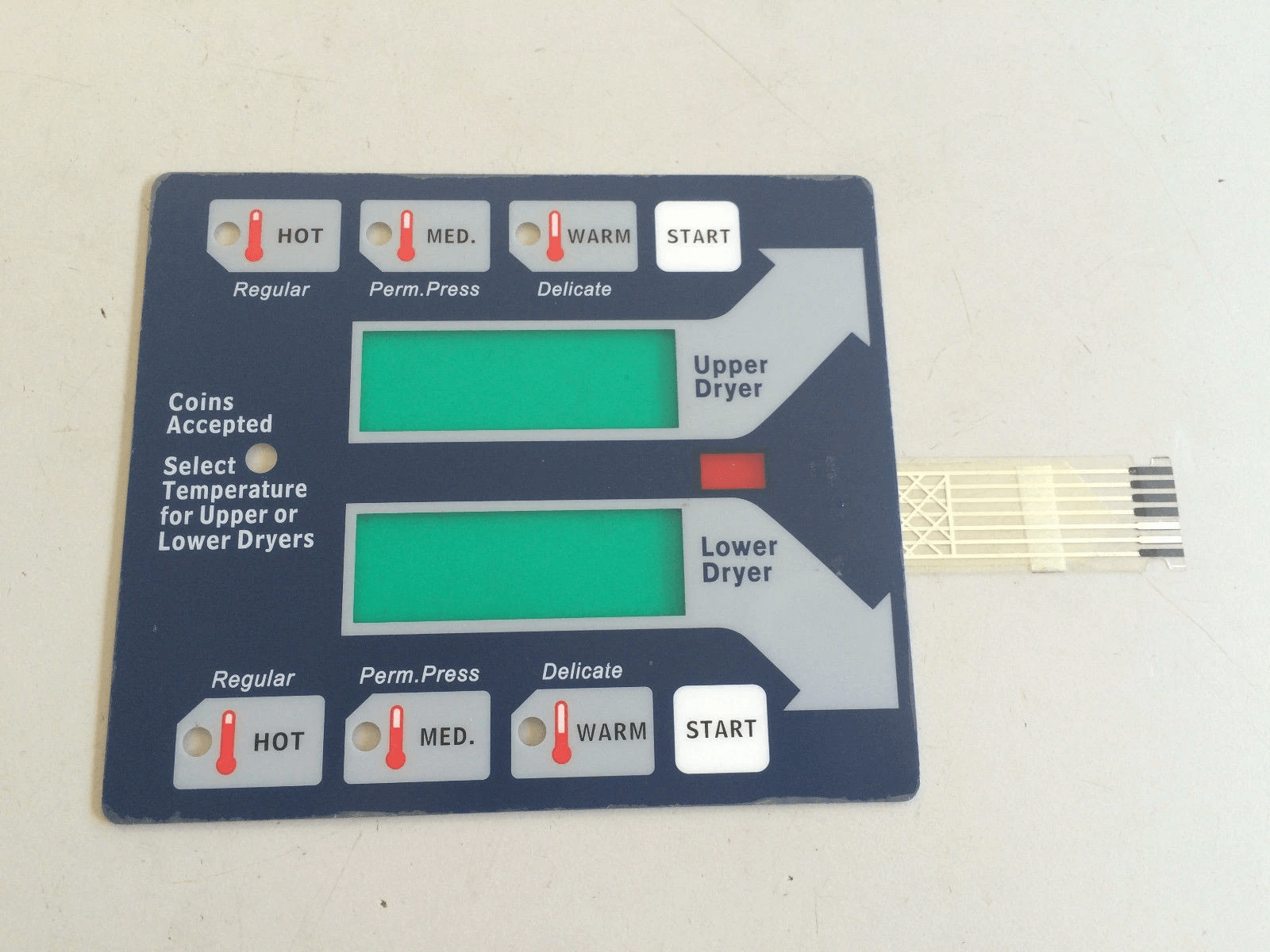 Dexter Dryer Touch Pad Control Panel Replacement, Stack Dryer Keypad