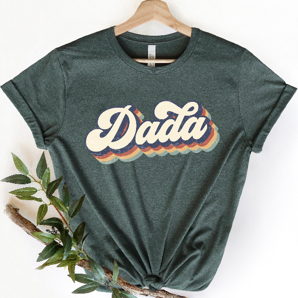 Retro Dada Shirt,New Dad Shirt,Dada Shirt,Daddy Shirt,Father's Day Shirt,Best Dad shirt,Gift for Dad,New Dad Shirt,Grand
