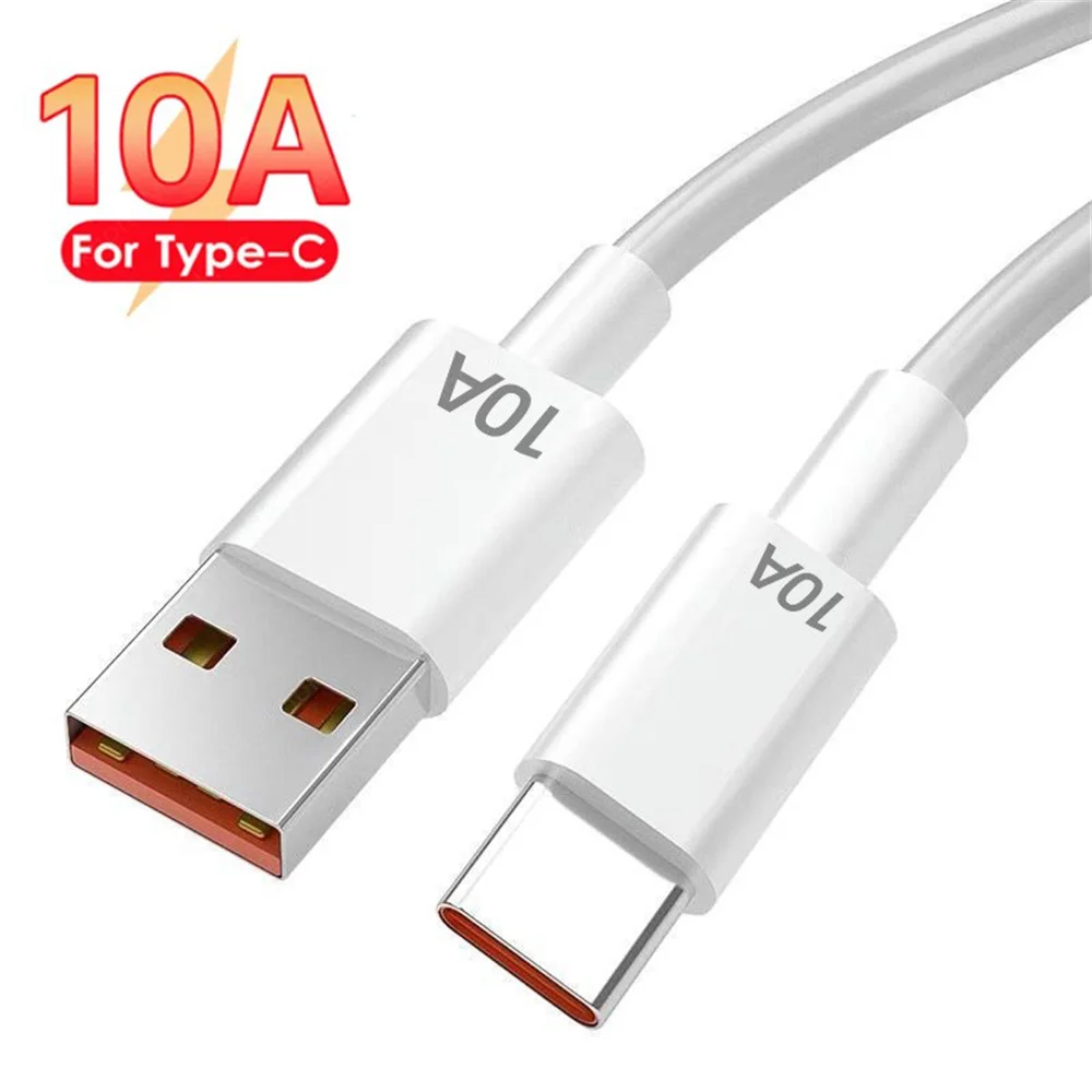 Type C Cable Quick Charge USB C Super Fast Charging Phone Charger Data Cord
