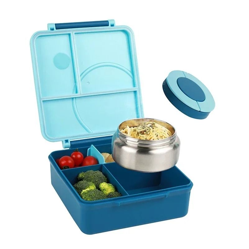 Professional Leak-Proof Bento Lunch Box with Stainless Steel Soup Bowl