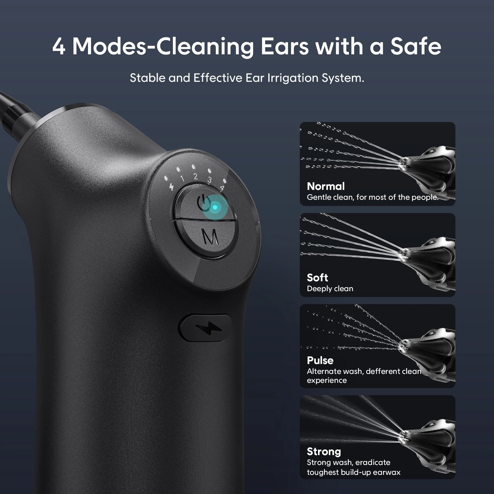 Professional Electric Ear Water Irrigation System