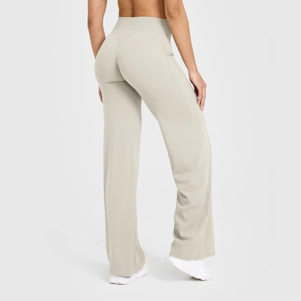 ButterSoft Women's Straight-Leg Yoga Pants – Mid-Waist Active & Lounge Trousers