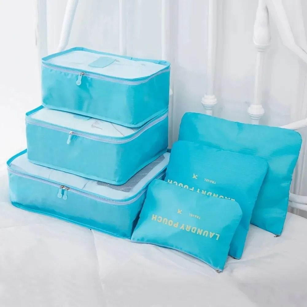 6-Piece Travel Luggage Packing Cube Set