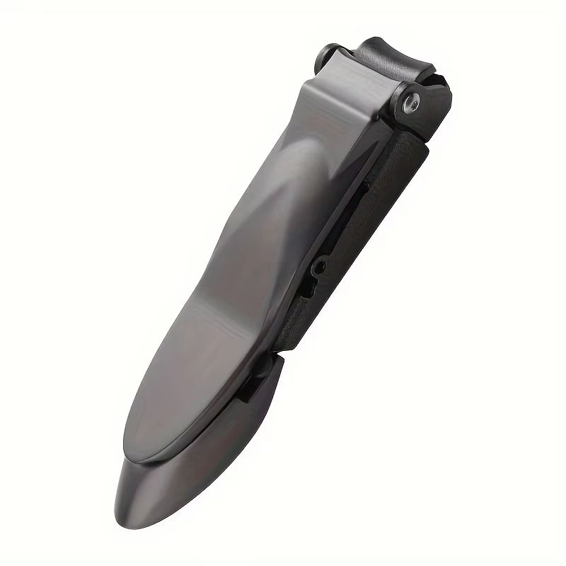 Stainless Steel Nail Clippers – Sharp Edge Fingernail & Thick Toenail Trimmer