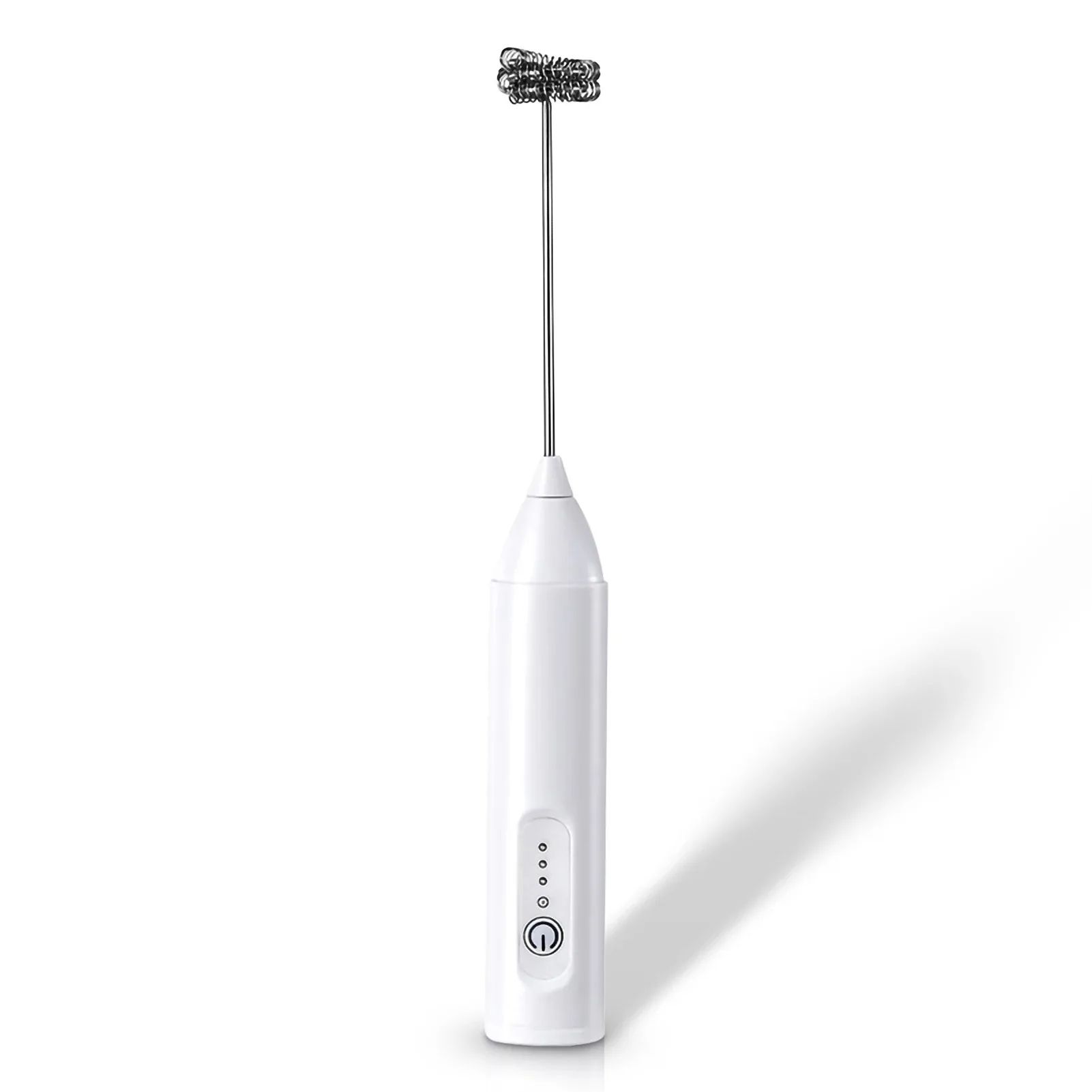 Rechargeable Electric Milk Frother 3-Speed Handheld Foam Maker – Coffee Mixer & Egg Beater Tool