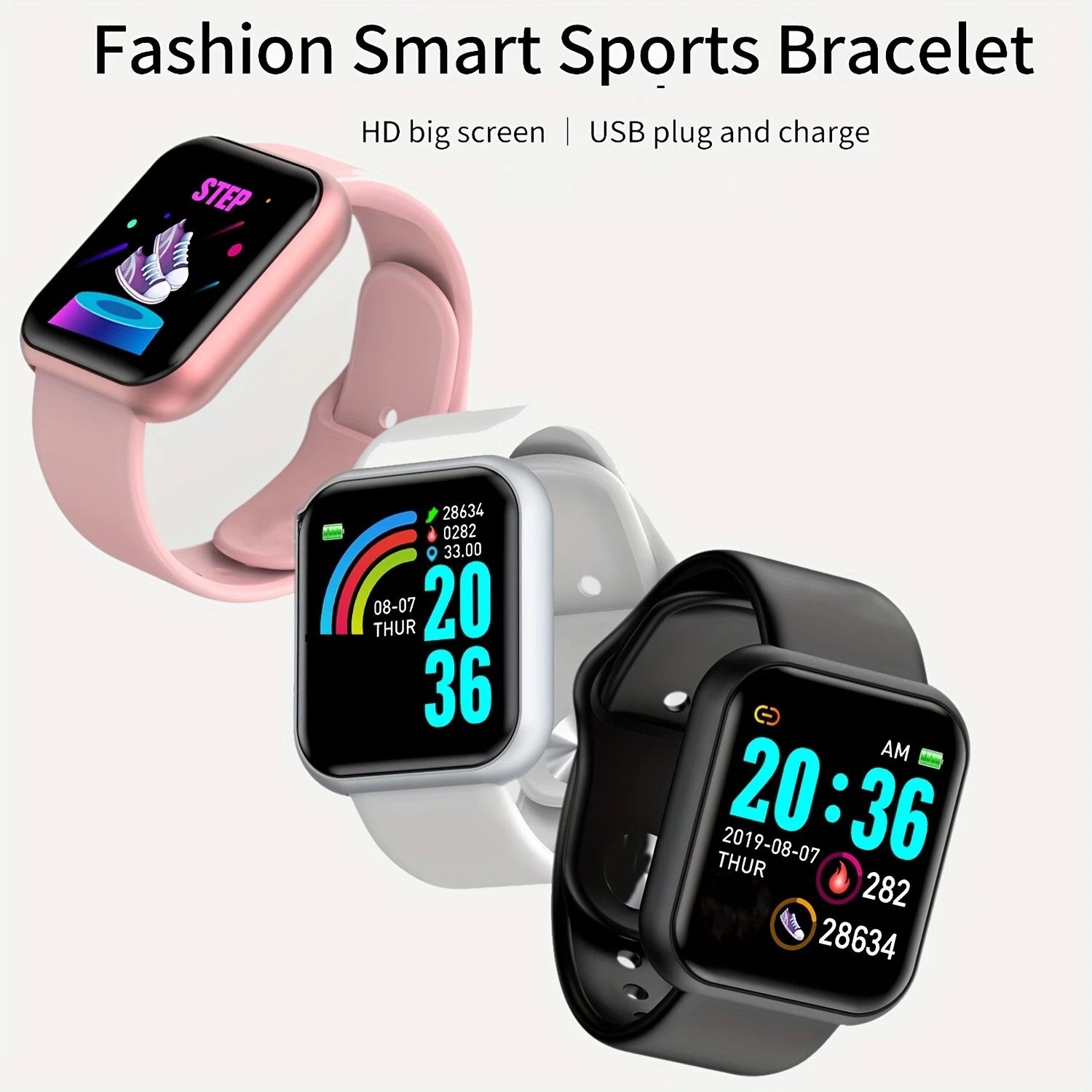 Multifunctional Bluetooth Fitness Smartwatch