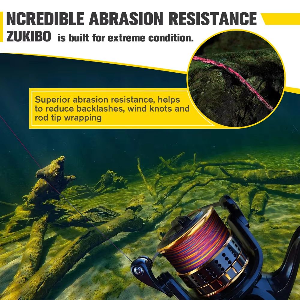 X Braid Upgrade X8 PE Fishing Line 8 Strand Super Strong Saltwater Multifilament Line 546.8yd 1093.6yd