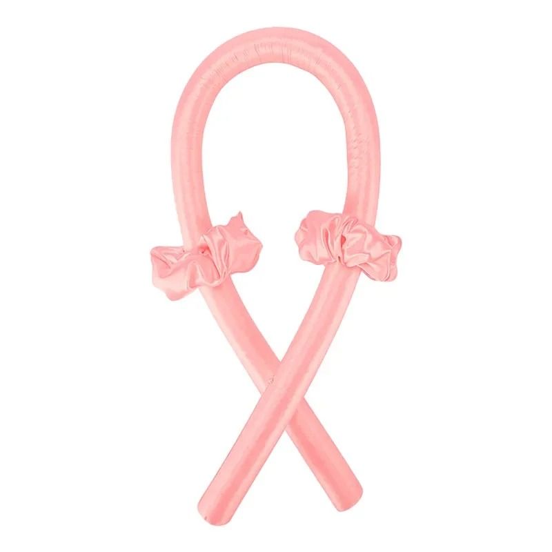 Heatless Curling Rod Headband No Heat Hair Curlers Silk Ribbon Overnight Curlers