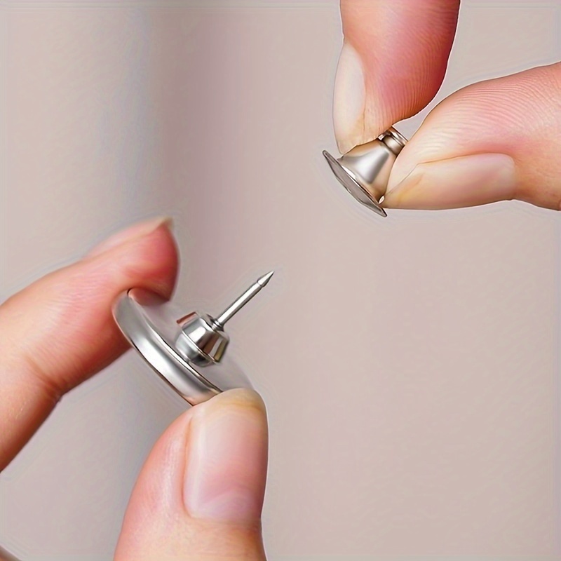 Modern Metal Magnetic Hook, Easy to Install Wall-Mounted Magnetic Buckle for Curtains