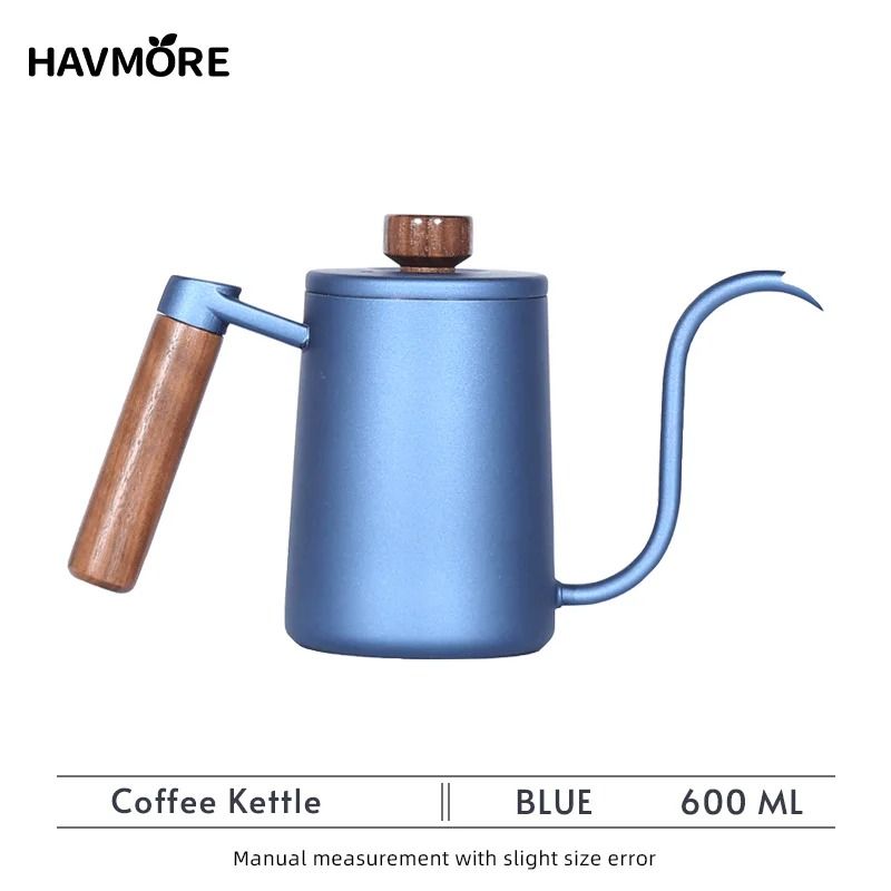 Barista Gooseneck Coffee Kettle 600ml 304 Stainless Steel Pour Over Kettle