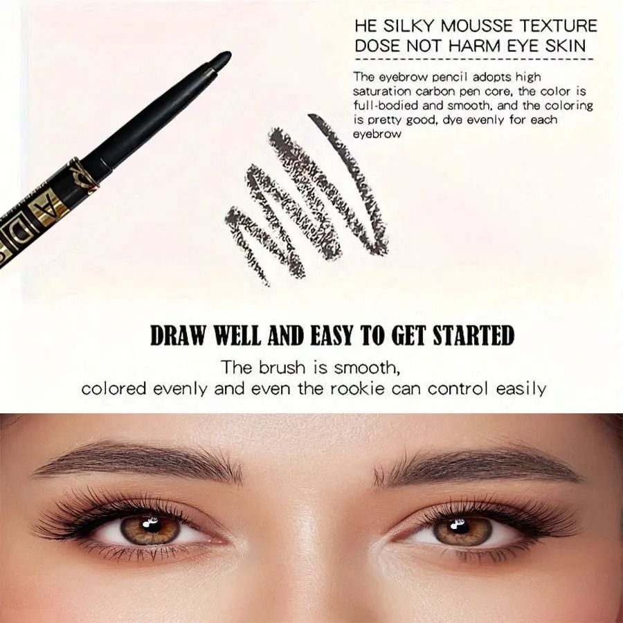 Waterproof Long Lasting Black Eyeliner Pencil