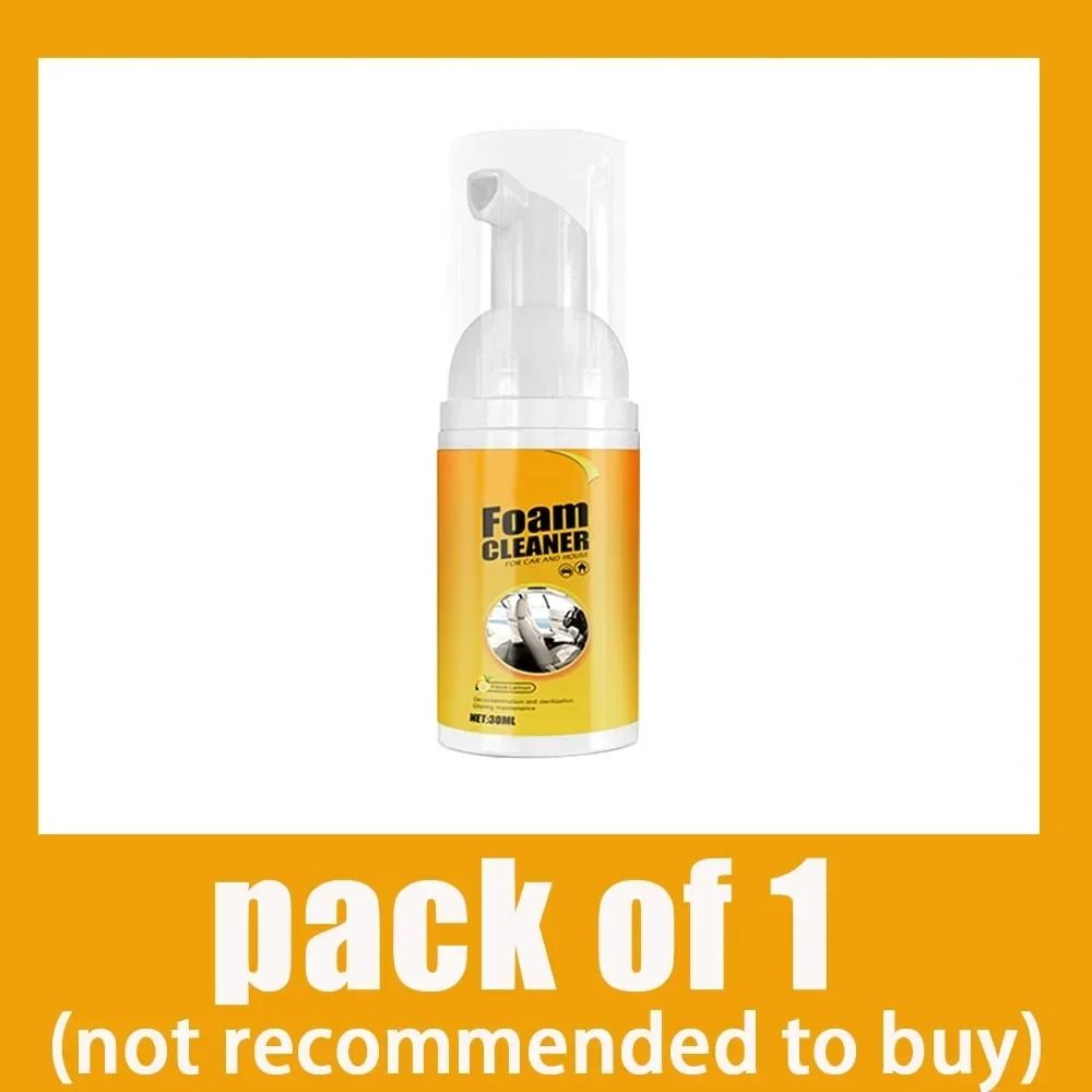 Multi Purpose Foam Cleaner Spray for Car Interior and Home Surfaces