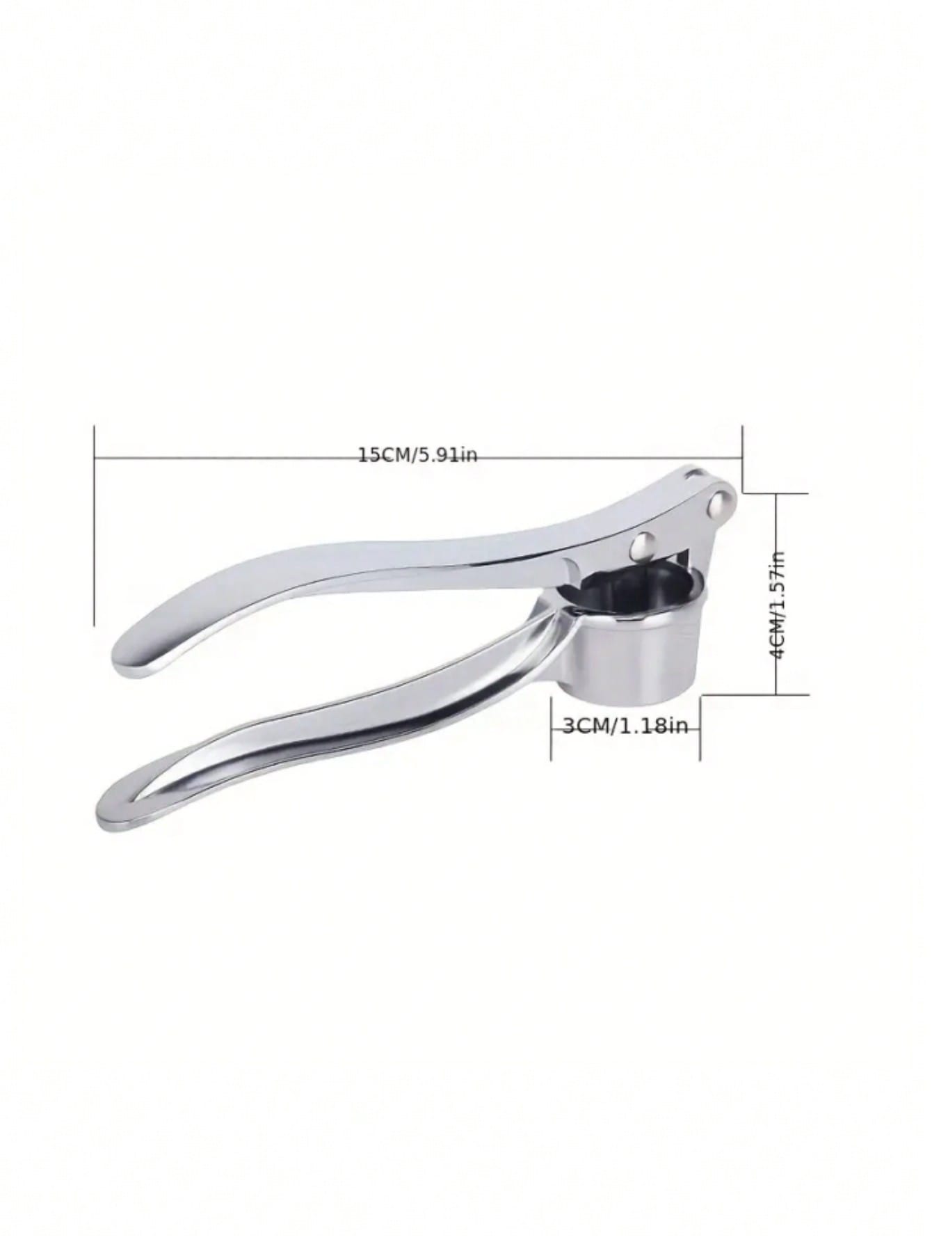 Garlic Masher Crusher Washable Garlic Press Kitchen Tool, Garlic Minver, Kitchen Supplies, Kitchen Gadgets