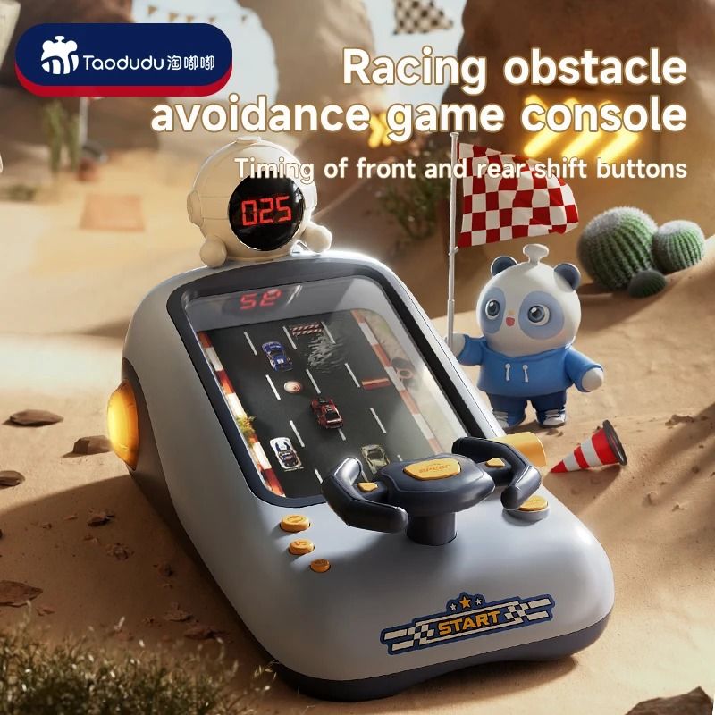 Kids Steering Wheel Toy Racing Simulation Adventure Learning Game
