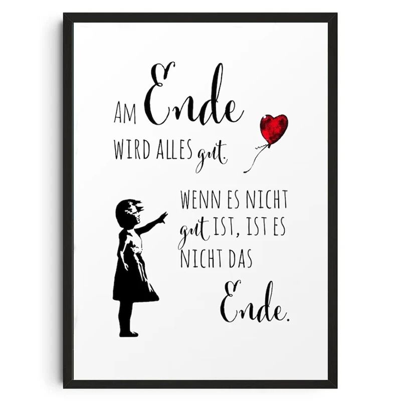 Banksy Graffiti Art Poster – Street Art Series Canvas Mural – Modern Banksy Image Wall Art