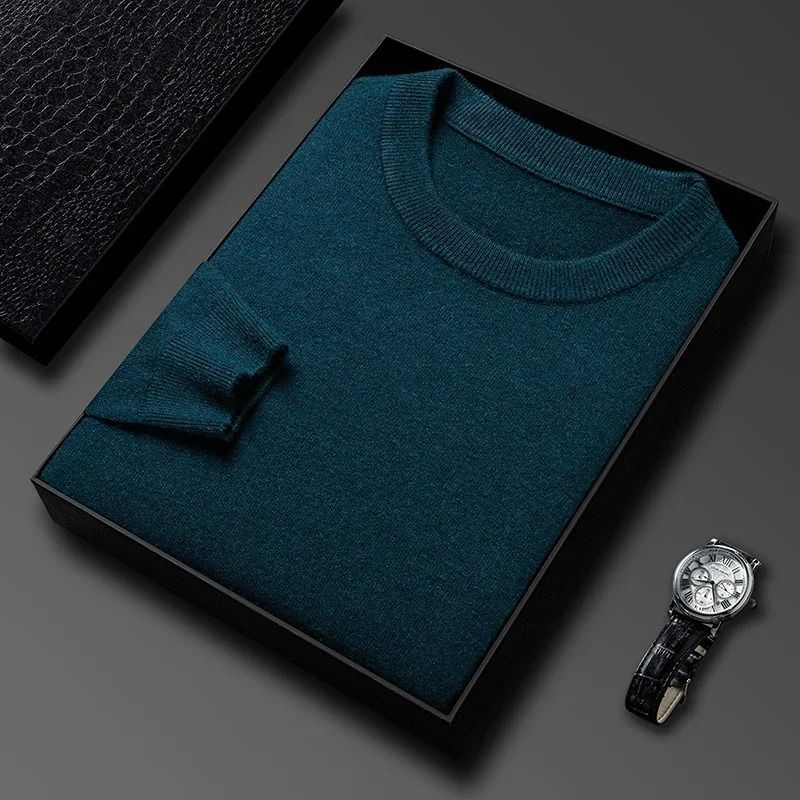 Mens Diamond Pattern Knit Sweater