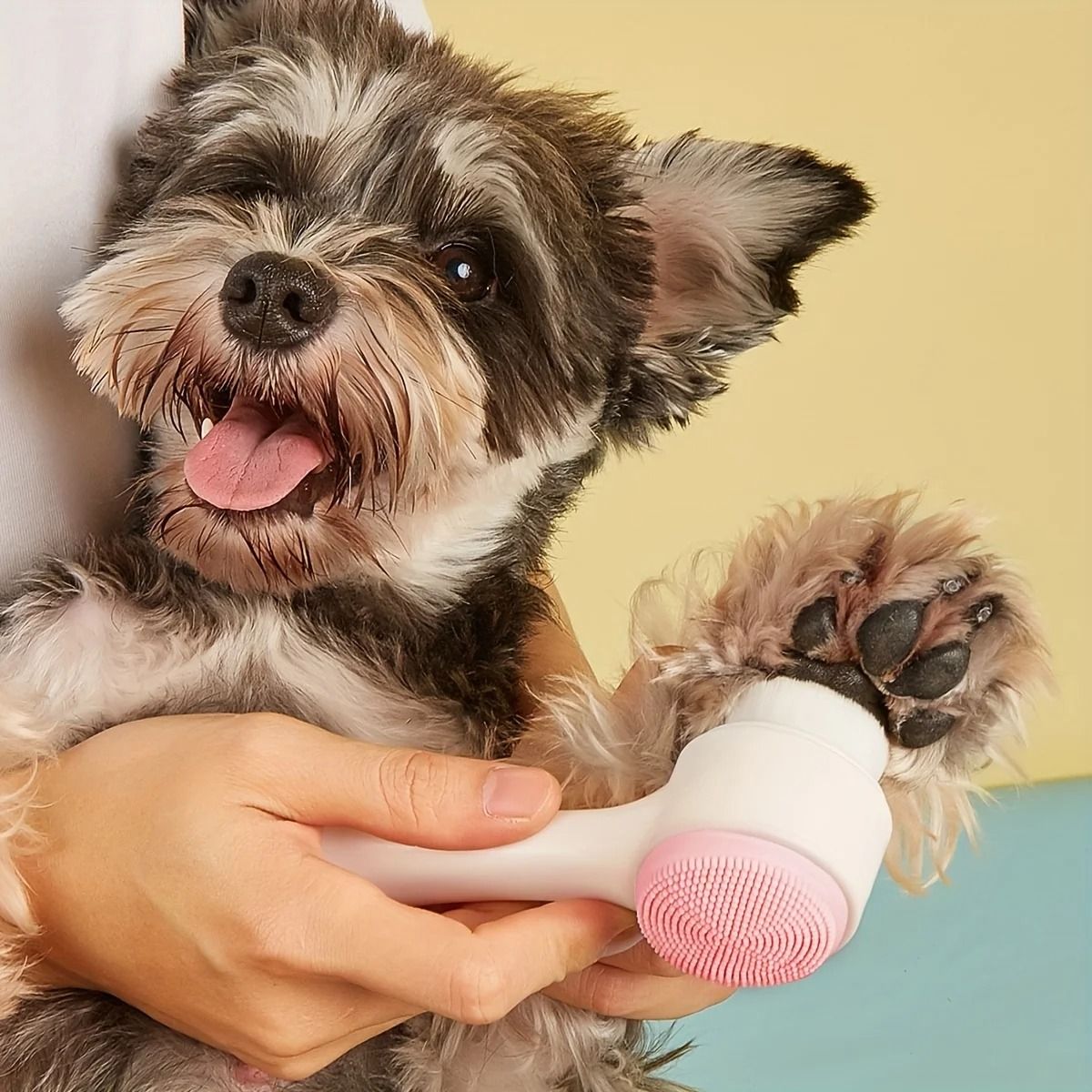 Silicone Pet Paw Cleaner and Massage Brush