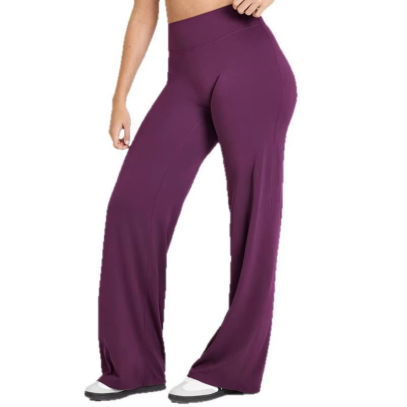 ButterSoft Women's Straight-Leg Yoga Pants – Mid-Waist Active & Lounge Trousers