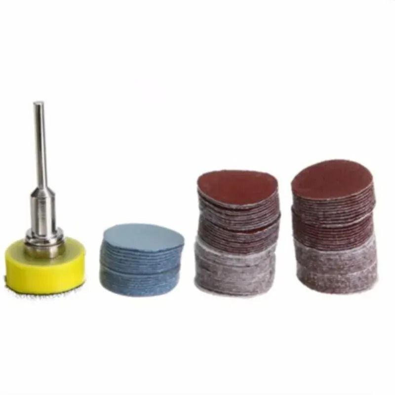 100-Piece Precision 1-Inch Sandpaper & Sanding Disc Set