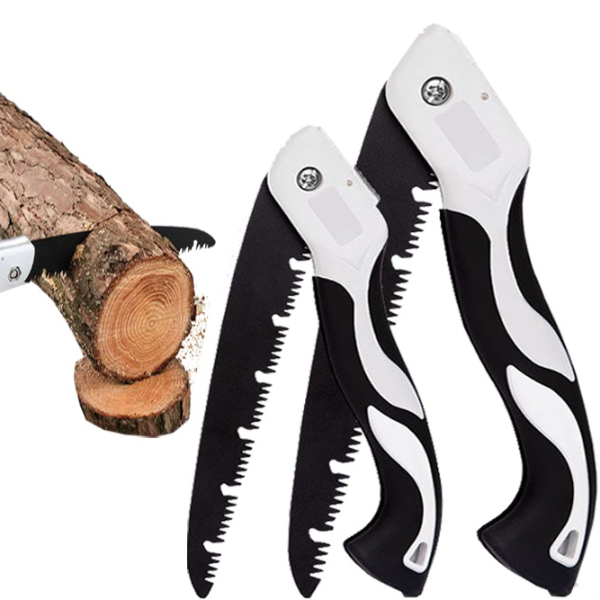 Folding Wood Saw for Outdoor & Garden Compact, Sharp Camping, and Woodworking Tool