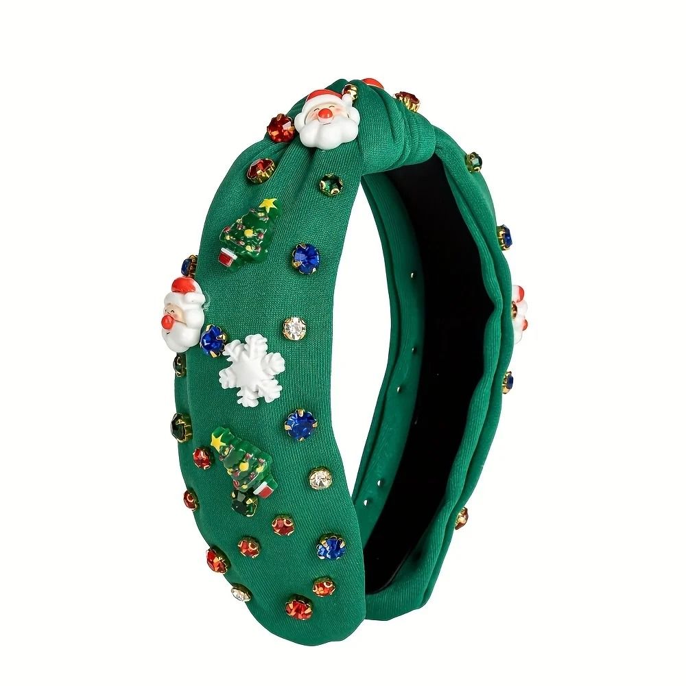 Holiday Christmas Rhinestone Headband