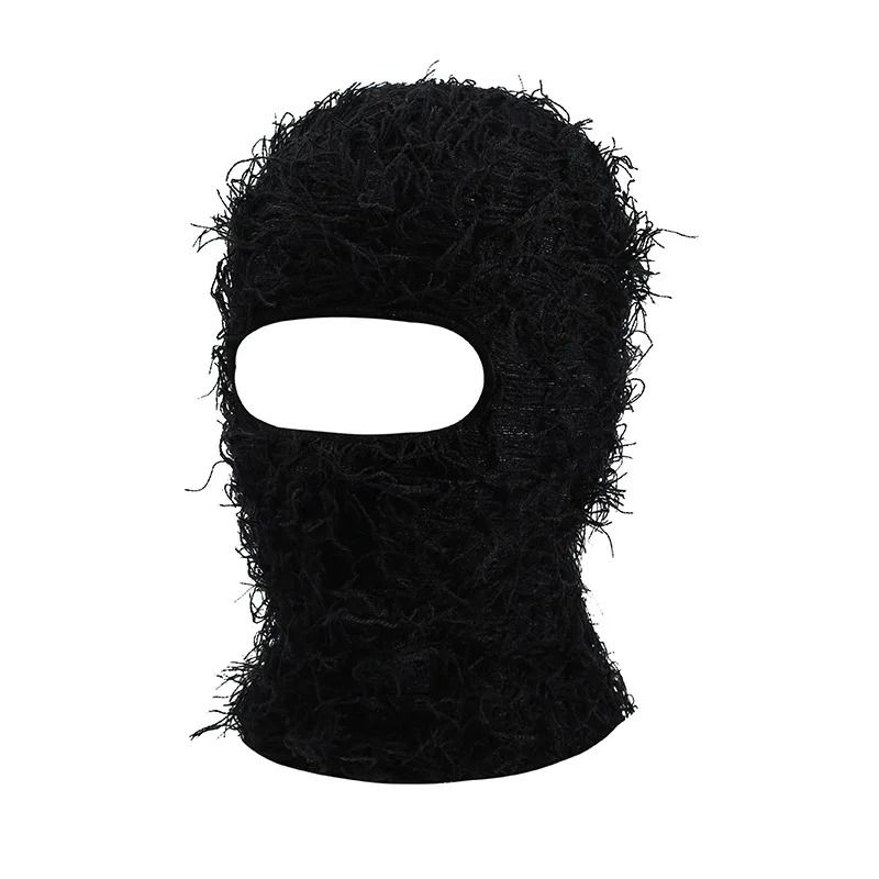 Distressed Knitted Tactical Balaclava & Ski Mask
