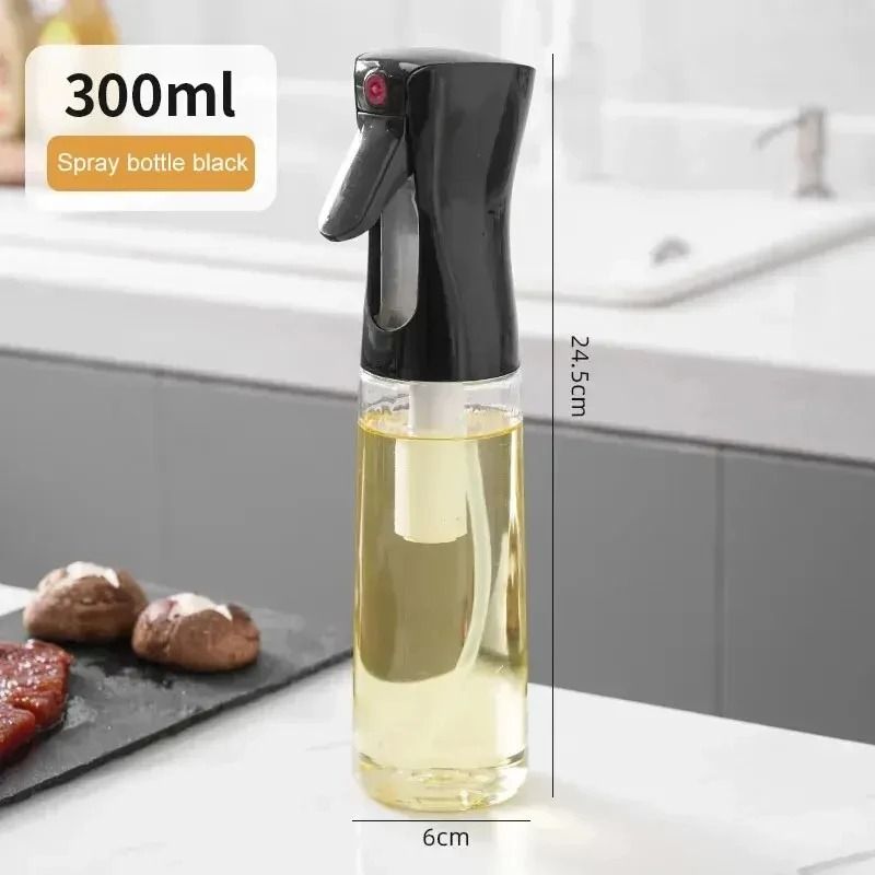 Precision Atomized Misty Oil Spray Bottle