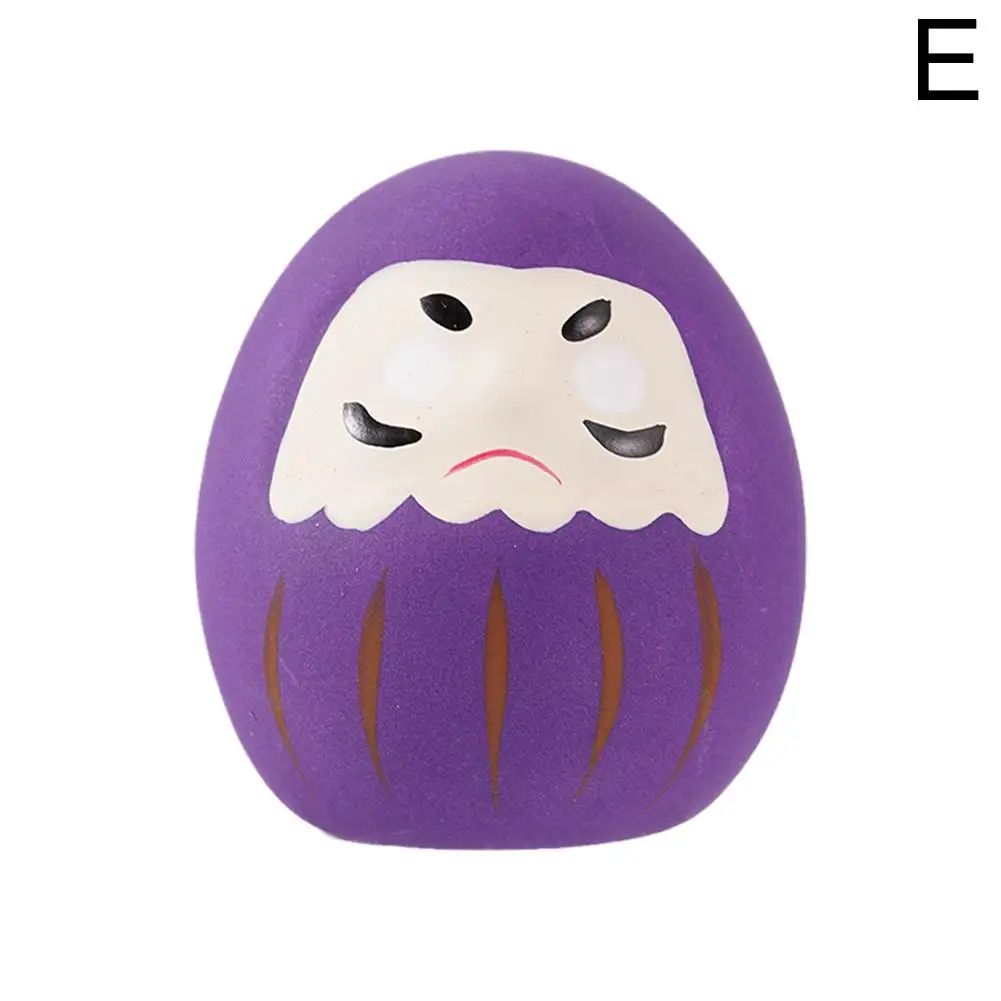 Mini Ceramic Daruma Doll Lucky Charm