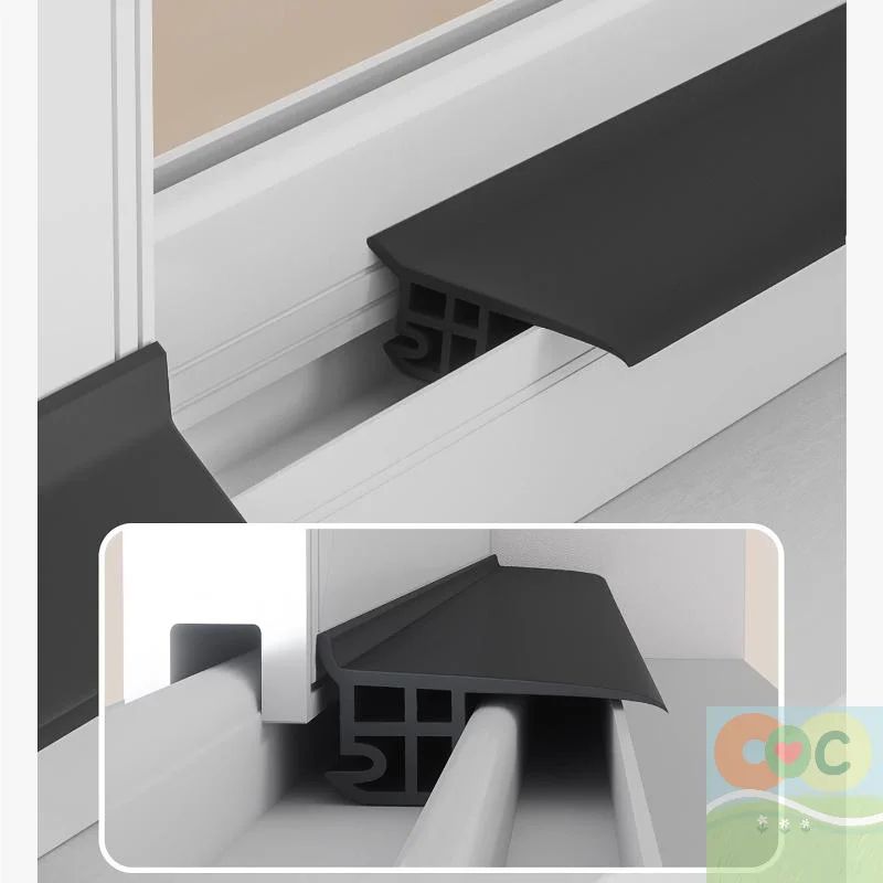 50cm Window Water Blocking Bar Weatherstrip Rain and Windproof Seal