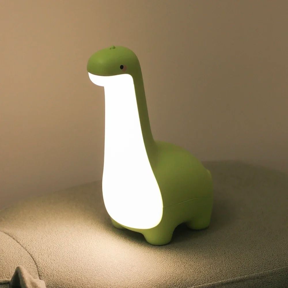 Dinosaur Night Light USB Charging Bedside Lamp for Kids Room
