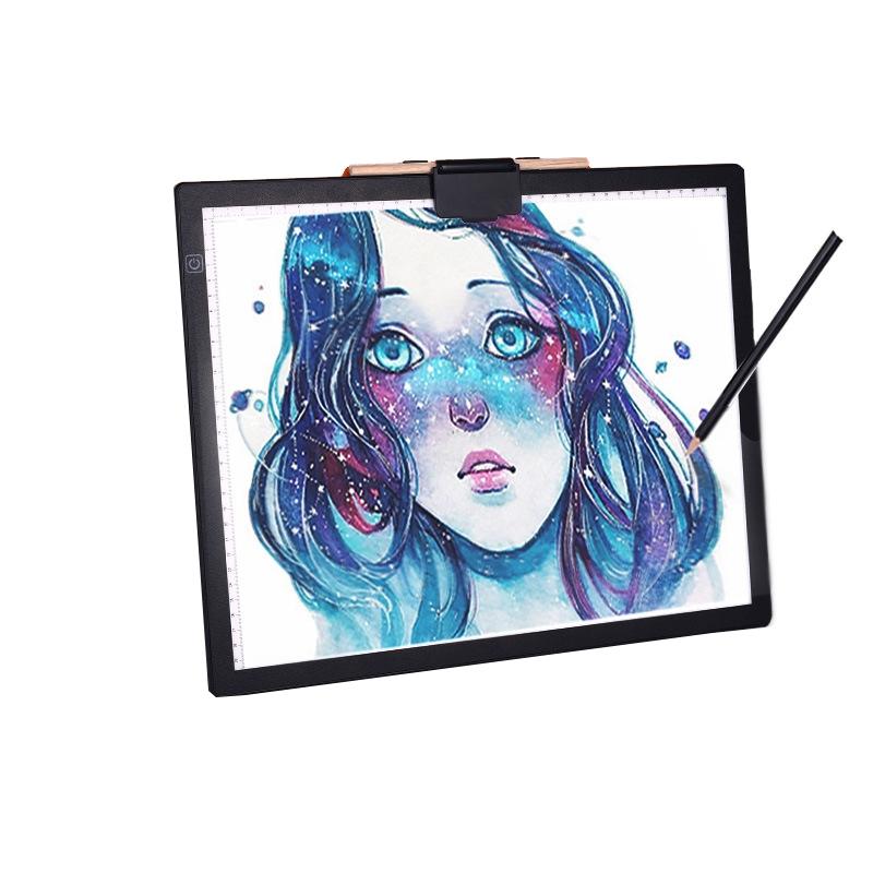 A3 LED Light Pad Tracing Light Box with Magnetic Surface for Drawing Calligraphy & Art