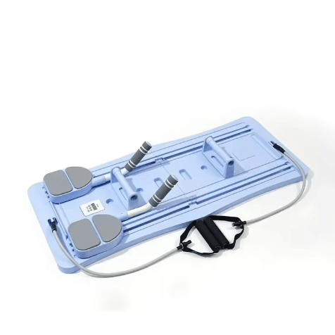 Multifunctional Fitness Board – Home Plank & Abdominal Muscle Trainer with Ab Wheel