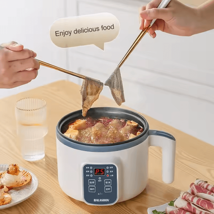 220V Electric Rice Cooker – Multi-Function Multi Cooker Pot with Non-Stick Rice Cooker Pot (Single & Double Layer)