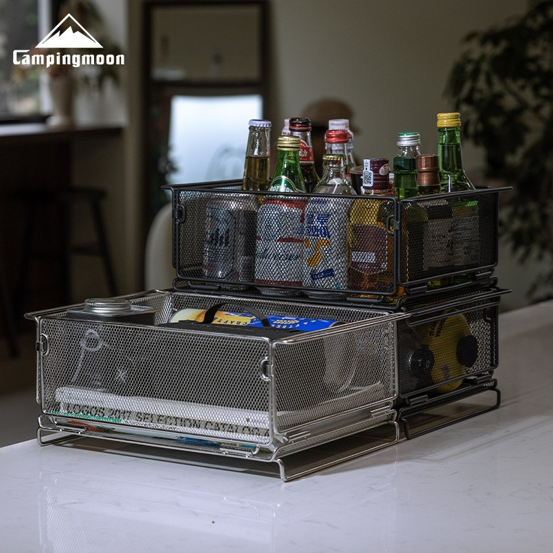 Stainless Steel IGT Table Basket Water Filter Storage Rack