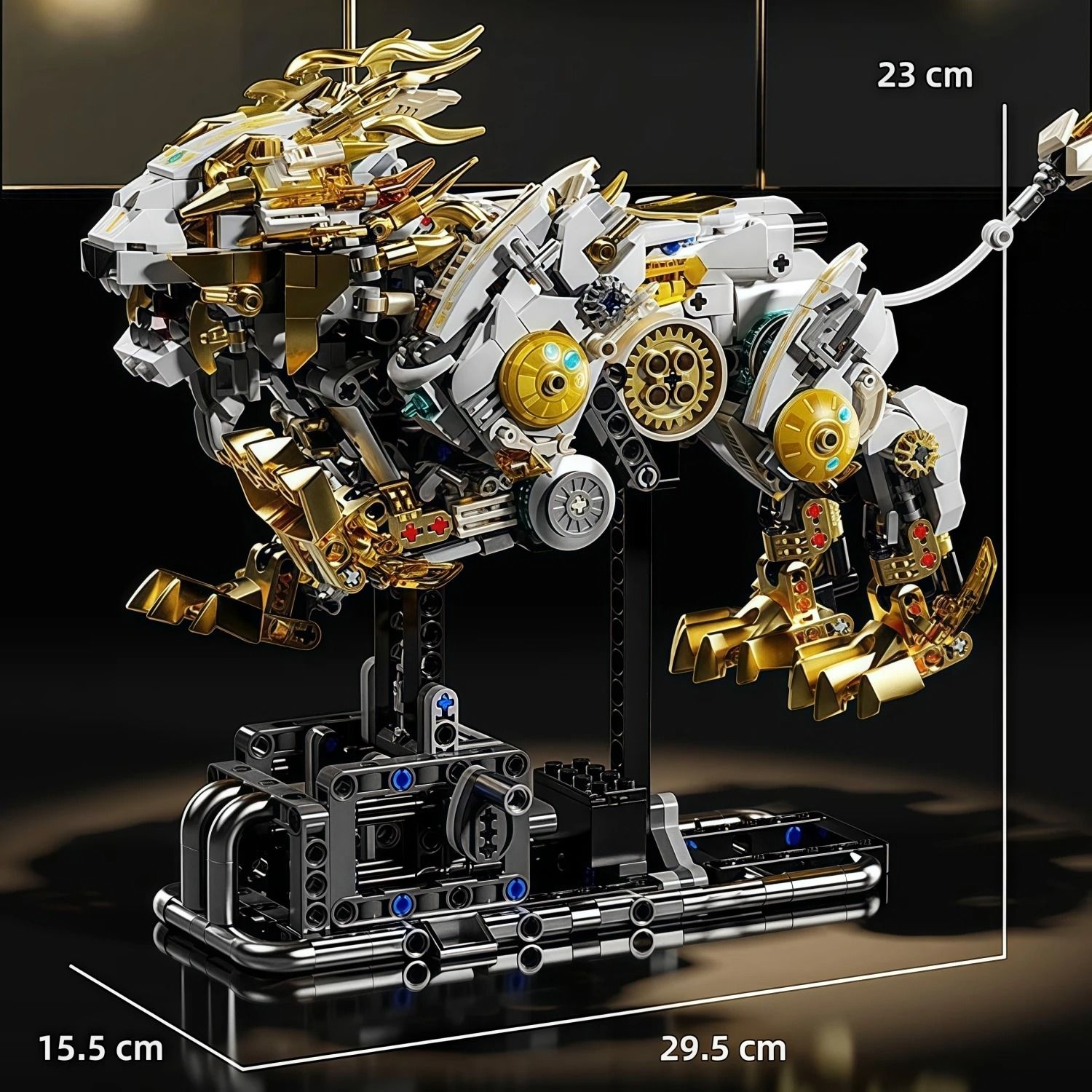 866PCS Mechanical Dragonfly Building Blocks STEM Construction Kit
