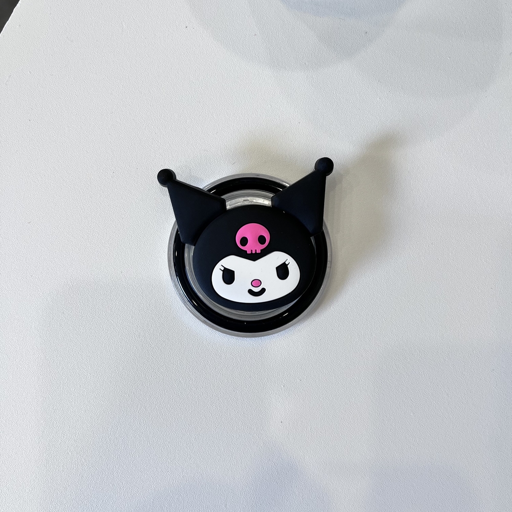 Sanrio Magnetic Phone Grip Stand with Kuromi and My Melody Design