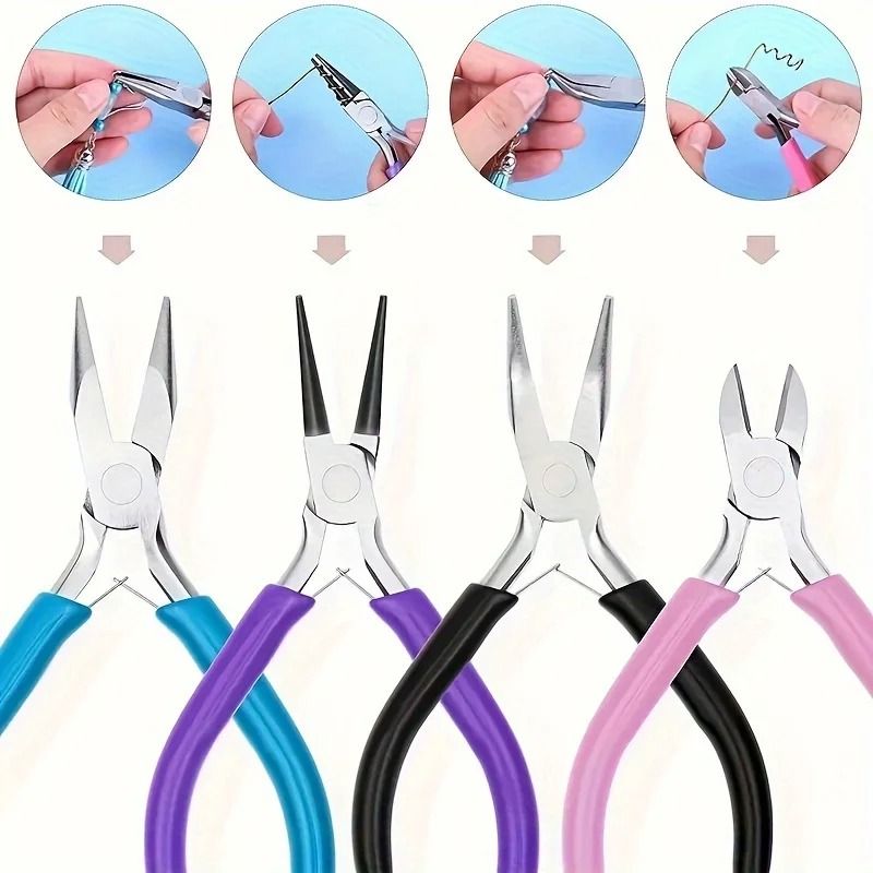 Multi Functional Jewelry and Craft Pliers Set