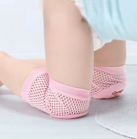 2 Pack Baby Knee Pads – Breathable Anti Slip Knee Pads for Crawling Toddlers